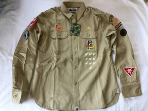 Bape A Bathing Ape Security Long sleeve shirt - Picture 1 of 12