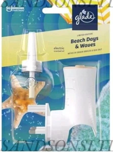 Glade Plug In Starter Set - BEACH DAYS & WAVE - Edición Limitada - Imagen 1 de 1
