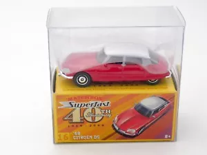 MATCHBOX SUPERFAST 40th ANNIVERSARY #16 ‘68 CITROEN DS AVEC SA BOITE - Picture 1 of 4