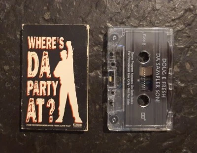 MEGA RAR VINTAGE 90s RAP KASSETTE HIP HOP DOUG E FRESH DA SAMPLER SON! PROMO TAP - Bild 1 von 2