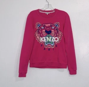 Kenzo Paris Embroidered Tiger Logo Sweatshirt Size Small - Picture 1 of 12