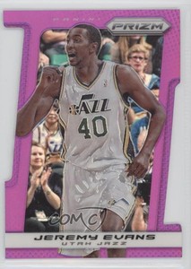 2013-14 Panini Prizm Purple Prizm Die-Cut /49 Jeremy Evans #183