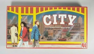 Vintage 1988 City Board Game English Instructions Included Jumbo Wolfgang Kramer - Picture 1 of 12