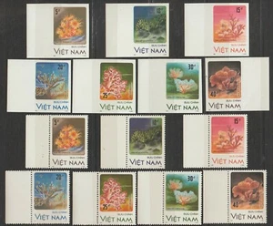 1987 Vietnam Briefmarken Koralle Scott # 1781-1787 Imperf. & gelocht MNH - Bild 1 von 1