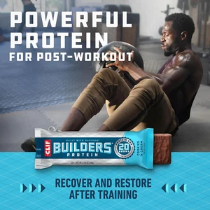 CLIF Builders - Cookies 'n Cream Flavor - Plant Based Protein Bars - Gluten F... - Picture 1 of 12