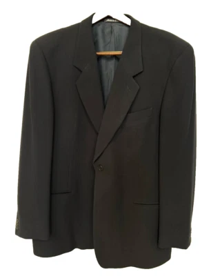 Jaqueta masculina GIORGIO ARMANI casaco esportivo blazer texturizado tamanho 44 Itália - Imagem 1 de 4