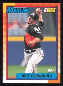 2016 Topps Stickers #236 Jose Fernandez - - - Near Mint