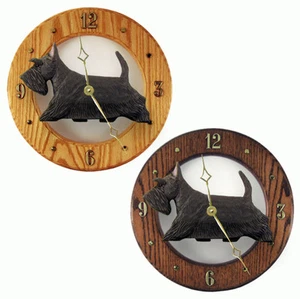 Reloj de madera Scottish Terrier atigrado - Imagen 1 de 1