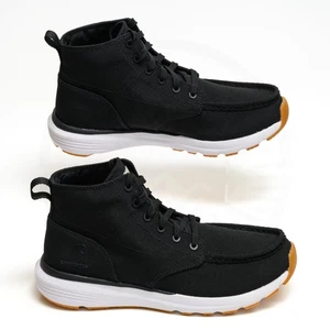 Carhartt Haslett Boots Women's US 9 Black Canvas Moc Toe Chukka Shoes FS4071-W - Picture 1 of 11