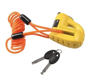 NEW Kryptonite 000884 - Keeper 5-S2 Motorcycle, Bike, Scooter, Disc Brake Lock - Picture 1 of 7