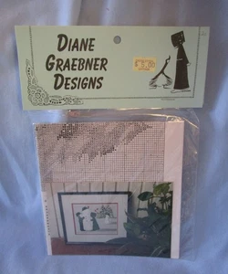 Diane Graebner Designs Snowman's Day Cross Stitch Pattern NIP DG 20 1996 - Picture 1 of 3