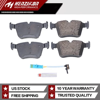 Pastillas de freno traseras cerámicas para Mercedes-Benz C350e C400 C300 2015 2016 2017 - 2021 Foto 1 de 4