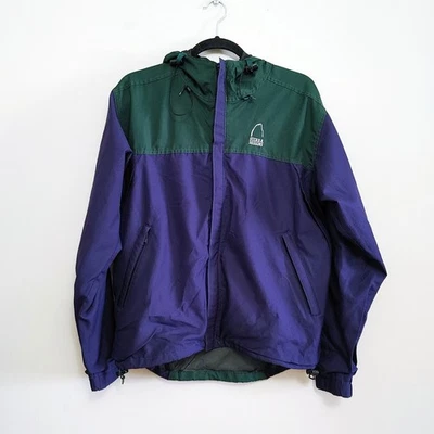 Vintage Sierra Designs Jacket Womens Medium Purple Green Activent Foto 1 de 4
