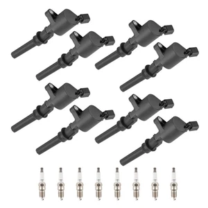 6 bobinas de encendido + bujías para Ford Mustang Expedition Explorer F-150 889213 - Imagen 1 de 17