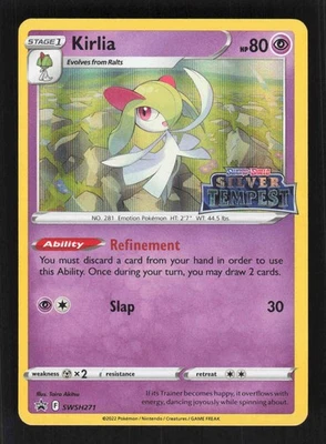 Kirlia -  (Prerelease) Promo SWSH: Sword & Shield Promo Cards SWSH271 NM - Image 1 of 2