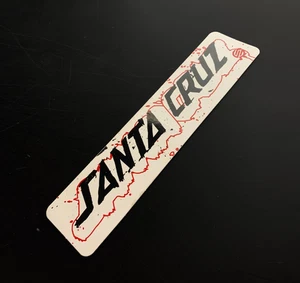 SANTA CRUZ SKATEBOARDS bumper sticker decal logo graffiti street art - Picture 1 of 3