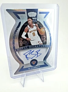 RJ BARRETT 2023 CROWN ROYALE ROYAL SIGNATURE #RS-RJB 32/49 SSP Blue Parallel - Picture 1 of 4