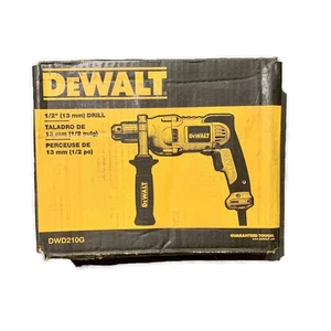 Taladro de empuñadura de pistola VSR eléctrico con cable de 10 amperios DEWALT DWD210G de 1/2 pulgada - Imagen 1 de 4
