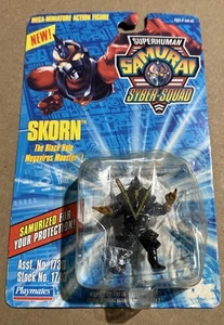 Playmates Superhuman Samurai Syber - Squad SKORN Mega Miniatur Figur - Kartenfehler - Bild 1 von 20