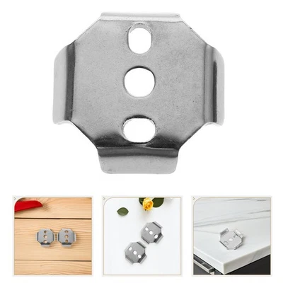  Kit di montaggio per barra portasciugamani da 4 pezzi - Accessori per fissaggio - Immagine 1 di 4