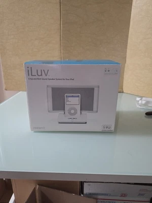 Estación de acoplamiento para iPod ILuv I188WHT ¡Nueva! Foto 1 de 4
