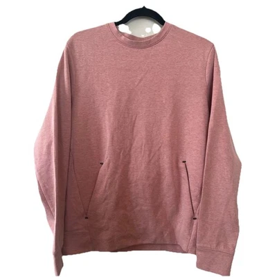 Old Navy Active Dynamic Fleece Sweatshirt Women M Blush Pink Active Outdoor EUC - Image 1 of 4