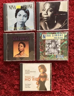 Lot of 5 Nina Simone CDs Colpix Years The Blues Novus Series A Single Woman etc Foto 1 de 4