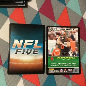Baker Mayfield #C15 Browns QB Common Base 2020 Panini Edition NFL five TCG - Foto 1 di 1