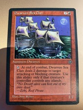 MTG - Dwarven Sea Clan - Homelands NM - Magic the Gathering