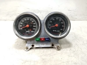1985 Harley FXR Super Glide EVO Speedometer Speedo Tach Tachometer Gauge - Imagen 1 de 8
