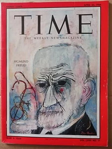 Time Magazine April 23 1956 Sigmund Freud Birmingham Civil Rights Table Tennis - Picture 1 of 1