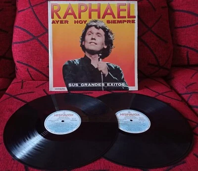 RAPHAEL ** Ayer, Hoy y Siempre: Sus Grandes Exitos ** ORIGINAL 1982 SPAIN 2-LP - Image 1 of 4