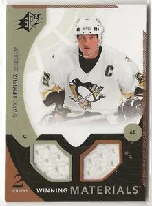 2010-11 SPx Winning Materials Jersey #WMML Mario Lemieux Pittsburgh Penguins - Picture 1 of 2
