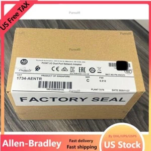 NEW Sealed Allen Bradley 1734-AENTR POINT I/O Dual Port Adaptor -USA US Free Tax - Picture 1 of 13