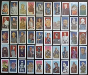 2022 Topps Star Wars T206 Wave 1 Complete Set 1-50 w/ Luke, Han, Leia, Chewbacca - Picture 1 of 2