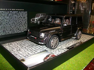 BRABUS G V12 800 WIDESTAR 1/18 MINICHAMPS 107032300 voiture miniature collection - Imagen 1 de 5