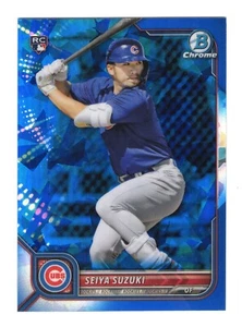 2022 Seiya Suzuki Bowman Chrome Sapphire Edition #69 Rookie RC - Chicago Cubs - Picture 1 of 2