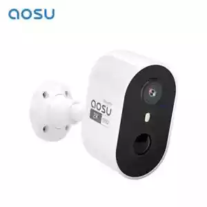 AOSU 3MP Wireless Bullet Camera Outdoor Built-in Battery Wireless Security Ca... - Picture 1 of 2