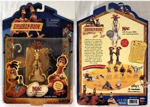 "MAC" CHICKEN RUN-BRAND NEW/FACTORY SEALED-2000 PLAYMATES-VINTAGE COLLECTIBLE - Picture 1 of 7