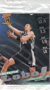 1998 Rebecca Lobo Bolton Holifield Pinnacle WNBA SEALED PROMO PACK - NY Liberty - Picture 1 of 2