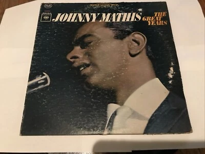 JOHNNY MATHIS MONO JAZZ DOUBLE LP FROM 1964 THE GREAT YEARS COMPILATION GATEFOLD - Image 1 of 4