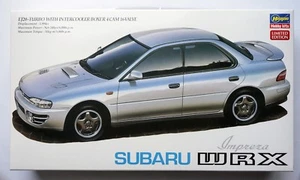 HASEGAWA 1/24 SUBARU Impreza WRX 4 door model #20333 limited scale model kit - Picture 1 of 11