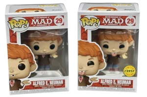 Funko Pop! TV Mad Magazine - Alfred E. Neuman #29 Set-Chase and Common - Picture 1 of 3