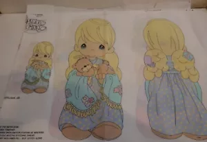 Make Your Own Precious Moments Stofftier Puppe 3 Puppenmaterial mit bedruckten Puppen - Bild 1 von 5