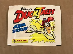 Nuevo paquete de pegatinas vintage 1987 Panini Disney's Duck Tales - Imagen 1 de 3
