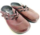 Kalso Earth Shoes Kharma 2 Womens Size 6.5B Wine Casual Flip Flop Clog Sandals