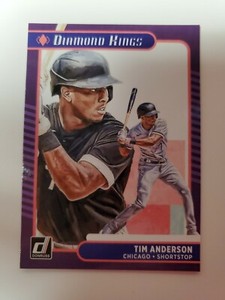 2021 Donruss Tim Anderson DIAMOND KINGS card #7