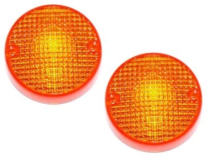 2X Verres de clignotants pour SUZUKI TS 50 80 125 185,DR 125 250 #35612-48510 - Photo 1/5