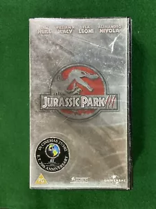 Jurassic Park 3 III VHS Video Tape - Picture 1 of 3