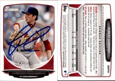Robert Kaminsky Signed 2013 Bowman #BDPP57 Card St. Louis Cardinals Auto